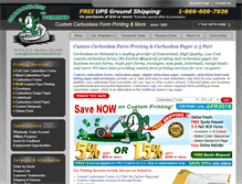 Tablet Screenshot of carbonlessondemand.com